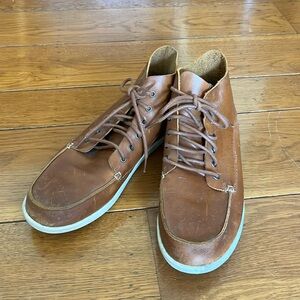 OluKai men’s lightweight deck boots size 12